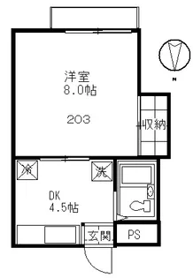 MTハイツ【2階】の間取り