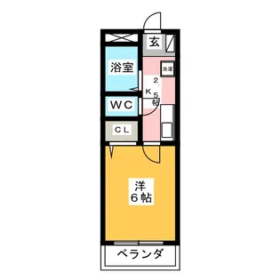 エムスエルバ【4階】の間取り