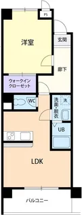 プライムヒルズ【3階】の間取り