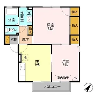 オリゾン【2階】の間取り