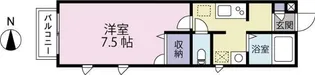 グランディール亀戸【1階】の間取り