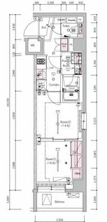 SYFORME SHINKOYASU【1階】の間取り