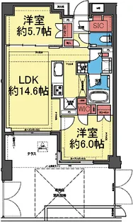 KDXレジデンス横濱紅葉坂の間取り