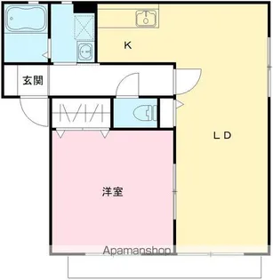 コンフォール【2階】の間取り