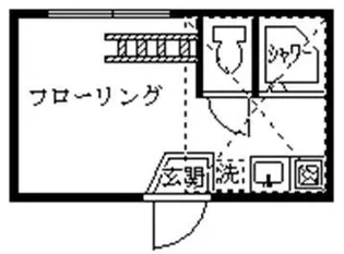 グレースアリス【2階】の間取り