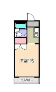 ベルシャトー【2階】の間取り