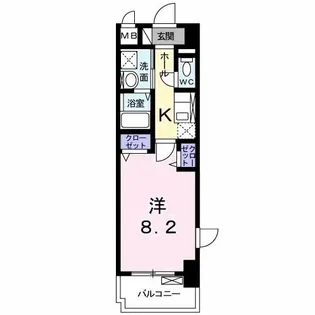 ブライクT27【2階】の間取り