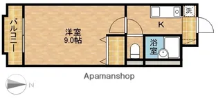 サンセゾンノーブル【2階】の間取り