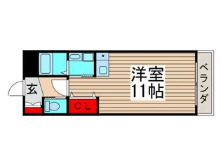 海神パレスマンション【1階】の間取り