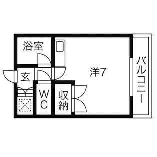 リエス小田原【1階】の間取り