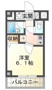 CIS南新町【3階】の間取り