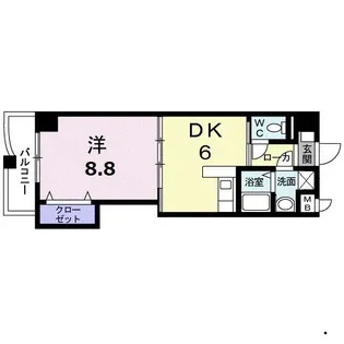 Casa Felicia【7階】の間取り