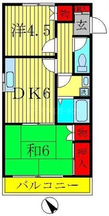 ピノ馬橋【1階】の間取り