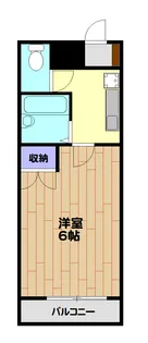 優花ハイツ【4階】の間取り