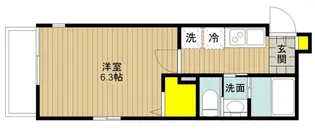 ファインフィールド【1階】の間取り