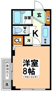 岩田ハイツ 【当店専任物件】【2階】の間取り