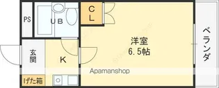 あかねハイツ【2階】の間取り