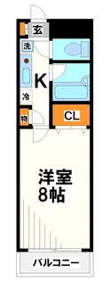 ツインアレー【1階】の間取り