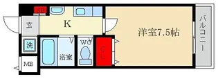 M’プラザ津田駅前十二番館【3階】の間取り