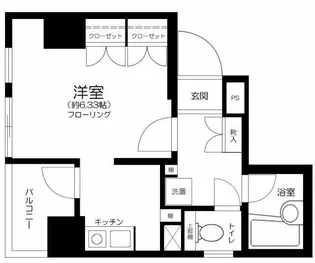 アピス三軒茶屋【3階】の間取り
