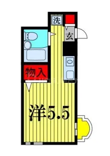 サンハイツ薬園台【3階】の間取り