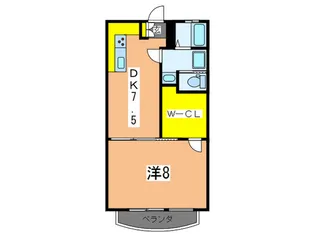 野毛山パ-クマンション【3階】の間取り