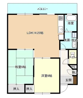 セラーンものべ【2階】の間取り