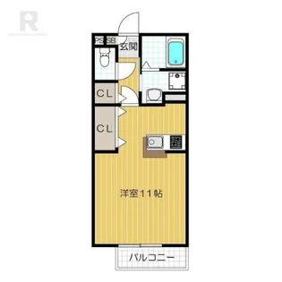グレード・シャトー【2階】の間取り