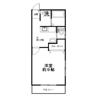 キングプレイス【3階】の間取り