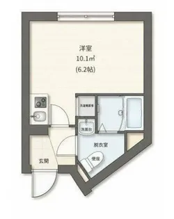 フォルテ川崎【5階】の間取り