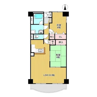 モバマンション【3階】の間取り