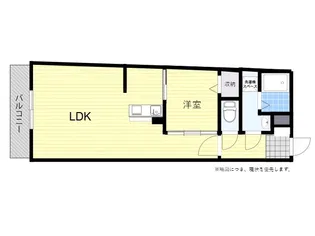 REGINA大分駅南【4階】の間取り