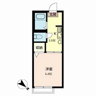 ルーチェ オノ【1階】の間取り