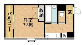 英和マンション龍禅寺【4階】の間取り