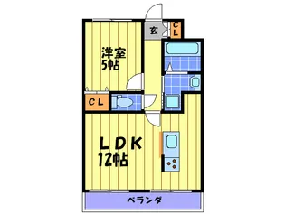 coco vialatte【1階】の間取り