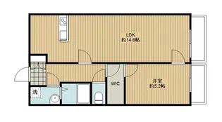 REGINA勢家【3階】の間取り