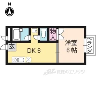 GANESHA994【3階】の間取り