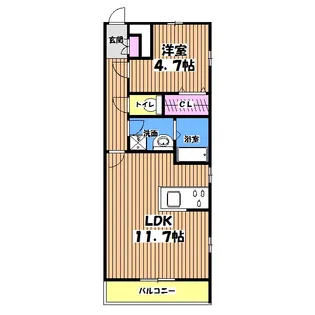 リブリ・花【1階】の間取り