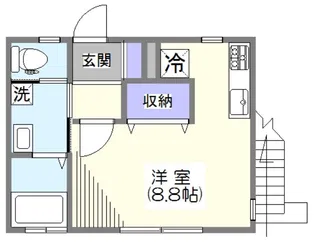 Bonnapale戸田公園(ボナペール)【1階】の間取り