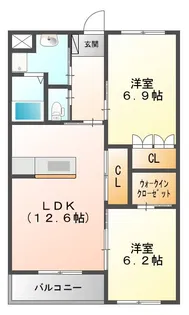 アラ・モード【1階】の間取り