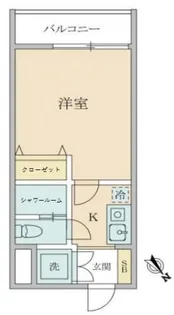 ガーデン野毛山【2階】の間取り