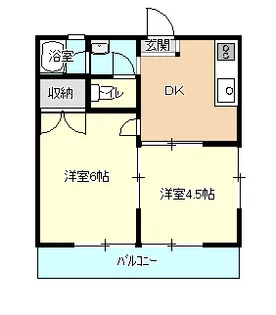 埼玉県坂戸市芦山町【マンション】の間取り