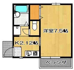 ワイハウス【1階】の間取り
