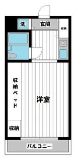 グレイスメゾン川崎【7階】の間取り