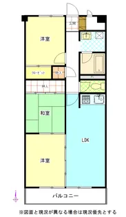 光和エステートビル【5階】の間取り