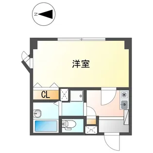 岡山県倉敷市松島【アパート】の間取り