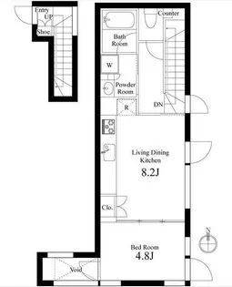 Billy House【3階】の間取り