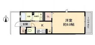 パレ オランジュ【1階】の間取り