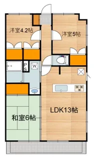 ジュエールマンション【2階】の間取り