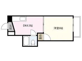 メゾン東雲I【5階】の間取り